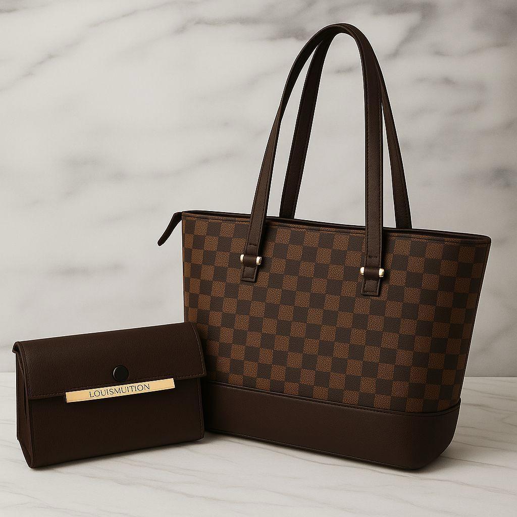 Women's Nylon Bag (Brown)